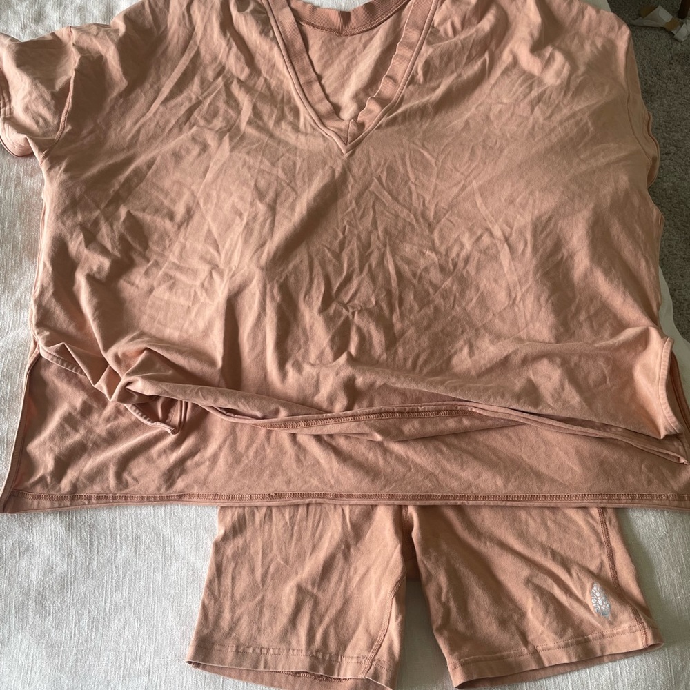 Free people hot shot reversible set